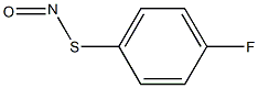 Thionitrous acid (HNOS), S-(4-fluorophenyl) ester (9CI) Structure