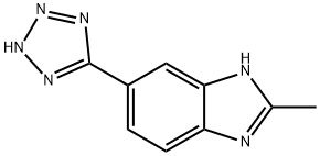 1H-Benzimidazole,2-methyl-5-(1H-tetrazol-5-yl)-(9CI) 구조식 이미지