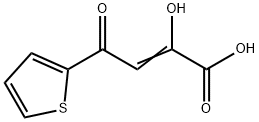 2-Butenoicacid,2-hydroxy-4-oxo-4-(2-thienyl)-(9CI) Structure