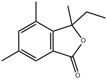 1(3H)-Isobenzofuranone,3-ethyl-3,4,6-trimethyl-(9CI) 구조식 이미지