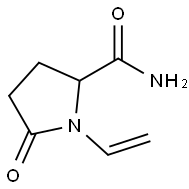 2-Pyrrolidinecarboxamide,5-oxo-1-vinyl-(7CI,8CI) 구조식 이미지