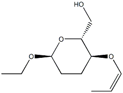 alpha-D-erythro-Hexopyranoside,ethyl2,3-dideoxy-4-O-(1Z)-1-propenyl-(9CI) 구조식 이미지