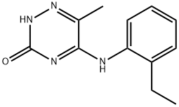 1,2,4-Triazin-3(2H)-one,5-[(2-ethylphenyl)amino]-6-methyl-(9CI) Structure