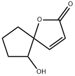 1-Oxaspiro[4.4]non-3-en-2-one,6-hydroxy-(9CI) Structure
