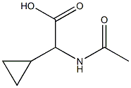 N-Ac-RS-2-Cyclopropylglycine Structure