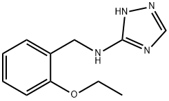 1H-1,2,4-Triazol-3-amine,N-[(2-ethoxyphenyl)methyl]-(9CI) Structure