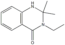 4(1H)-Quinazolinone,3-ethyl-2,3-dihydro-2,2-dimethyl-(9CI) 구조식 이미지