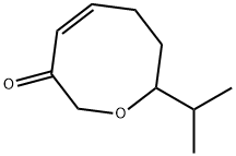 2H-Oxocin-3(6H)-one,7,8-dihydro-8-(1-methylethyl)-(9CI) Structure