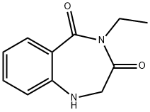 1H-1,4-Benzodiazepine-3,5(2H,4H)-dione,4-ethyl-(9CI) Structure