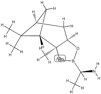 (R)-BoroAla-(+)-피난디올 구조식 이미지