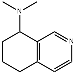 8-이소퀴놀린아민,5,6,7,8-테트라히드로-N,N-디메틸-(9CI) 구조식 이미지