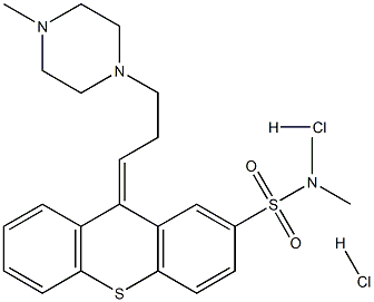 CIS-THIOTHIXENE HYDROCHLORIDE Structure