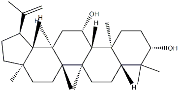 Lup-20(29)-ene-3β,11β-diol 구조식 이미지