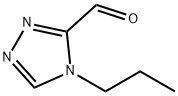 4H-1,2,4-Triazole-3-carboxaldehyde,4-propyl-(9CI) Structure