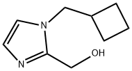 1H-Imidazole-2-methanol,1-(cyclobutylmethyl)-(9CI) Structure