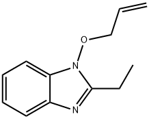 1H-Benzimidazole,2-ethyl-1-(2-propenyloxy)-(9CI) Structure