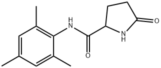 2-Pyrrolidinecarboxamide,5-oxo-N-(2,4,6-trimethylphenyl)-(9CI) Structure