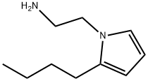 1H-Pyrrole-1-ethanamine,2-butyl-(9CI) Structure