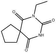 7,9-Diazaspiro[4.5]decane-6,8,10-trione,7-ethyl-(9CI) Structure