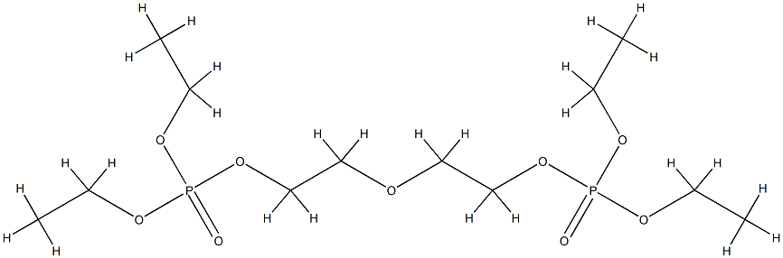 PEG3-bis(phosphonic acid diethyl ester) Structure