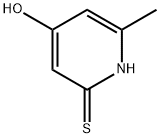 2(1H)-Pyridinethione,4-hydroxy-6-methyl-(9CI) Structure