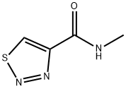 1,2,3-Thiadiazole-4-carboxamide,N-methyl-(9CI) Structure