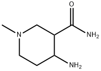 3-Piperidinecarboxamide,4-amino-1-methyl-(9CI) Structure