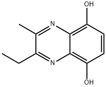 5,8-Quinoxalinediol,2-ethyl-3-methyl-(9CI) Structure