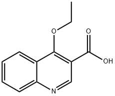 3-Quinolinecarboxylicacid,4-ethoxy-(9CI) Structure