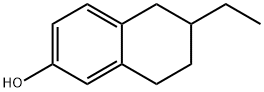 2-Naphthalenol,6-ethyl-5,6,7,8-tetrahydro-(9CI) Structure