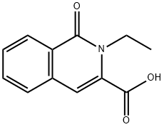 3-Isoquinolinecarboxylicacid,2-ethyl-1,2-dihydro-1-oxo-(9CI) Structure