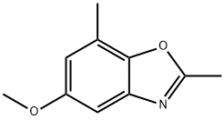 Benzoxazole,5-methoxy-2,7-dimethyl-(9CI) Structure