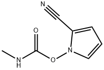 1H-피롤-2-카르보니트릴,1-[[(메틸아미노)카르보닐]옥시]-(9CI) 구조식 이미지