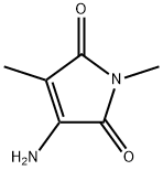 1H-Pyrrole-2,5-dione,3-amino-1,4-dimethyl-(9CI) Structure