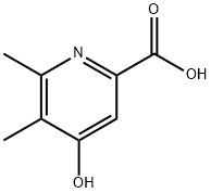 2-피리딘카르복실산,4-히드록시-5,6-디메틸-(9CI) 구조식 이미지