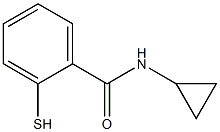 N-CYCLOPROPYL-2-MERCPATO-BENZAMIDE Structure