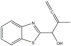 2-Benzothiazolemethanol,alpha-(1-methyl-1,2-propadienyl)-(9CI) Structure