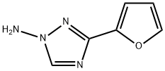 1H-1,2,4-Triazol-1-amine,3-(2-furanyl)-(9CI) Structure