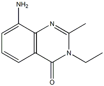 4(3H)-Quinazolinone,8-amino-3-ethyl-2-methyl-(9CI) Structure