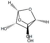 베타-D-릭소푸라노스,1,5-안하이드로-5-C-하이드록시-,(5S)-(9CI) 구조식 이미지
