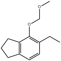 1H-Indene,5-ethyl-2,3-dihydro-4-(methoxymethoxy)-(9CI) 구조식 이미지