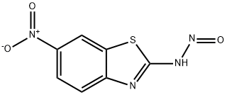 2-Benzothiazolamine,6-nitro-N-nitroso-(9CI) Structure