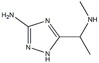 1H-1,2,4-Triazole-3-methanamine,5-amino-N,alpha-dimethyl-(9CI) Structure