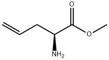 (S)-2-Amino-pent-4-enoic acid methyl ester Structure