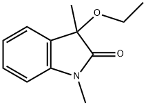 2H-Indol-2-one,3-ethoxy-1,3-dihydro-1,3-dimethyl-(9CI) Structure