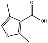 3-Thiophenecarboxylicacid,2,4-dimethyl-(9CI) Structure