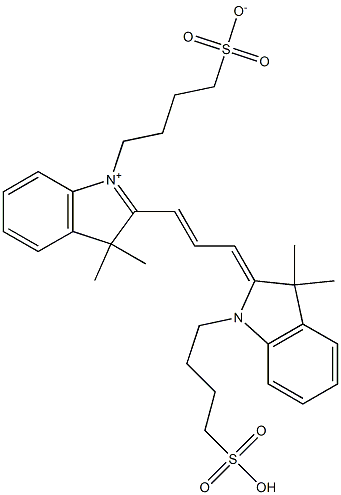 indomonocarbocyanine Structure