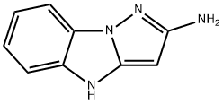 4H-Pyrazolo[1,5-a]benzimidazol-2-amine(9CI) Structure