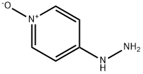 Pyridine, 4-hydrazino-, 1-oxide (6CI,9CI) 구조식 이미지