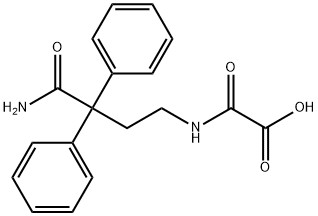 IMidafenacin IMpurity (N-(3-CarbaMoyl-3,3-Diphenylpropyl)-OxaMic Acid) Structure